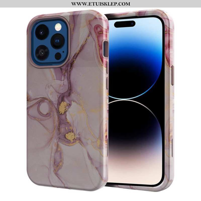 Etui do iPhone 14 Pro Wspaniały Marmur